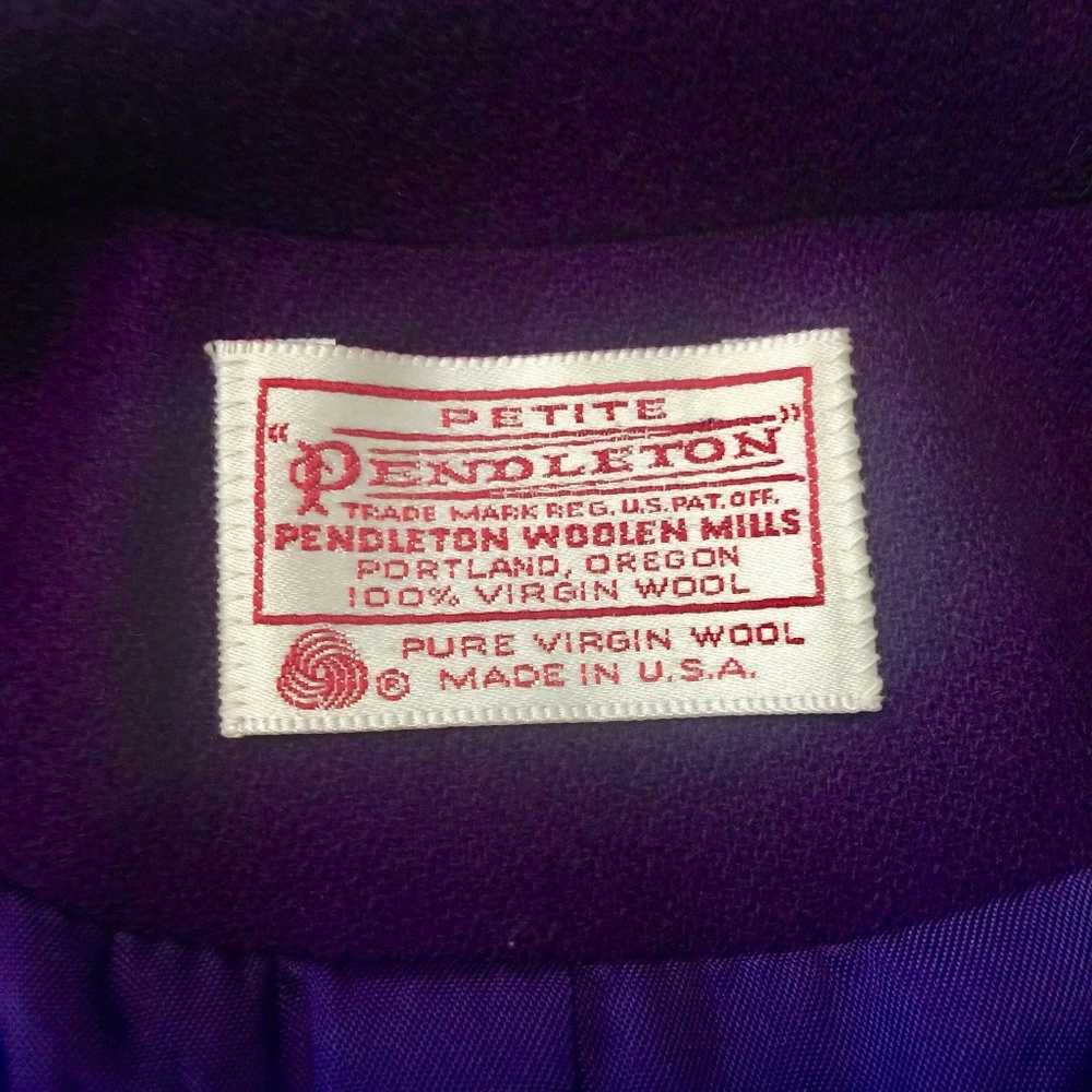 Pendleton Blazer Jacket 100% Virgin Wool - image 6